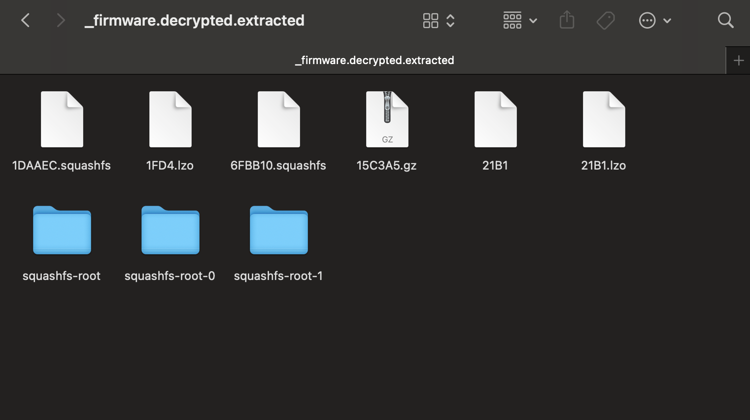 decrypted filesystem